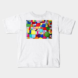 Megaliths - colorful puzzle Kids T-Shirt